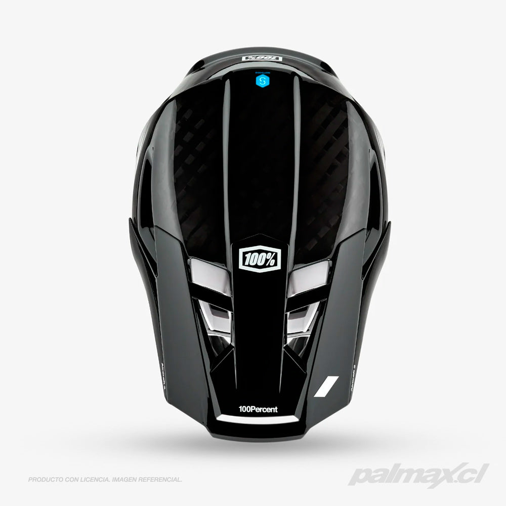 Casco Downhill / MTB / BMX modelo Aircraft 2 Black White | 100 Percent